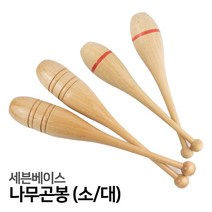 세븐베이스 나무 곤봉 1세트(2개입)