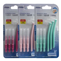 3단계사이즈2종치간칫솔6P, 보통사이즈 1mm S, 본상품선택