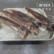 국산 통오징어 찜 오징어 숙회 통찜 냉동오징어 3미, 통오징어 600g(3미) x 2팩