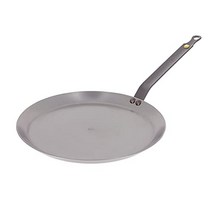 DE BUYER 크레이프 팬 스테인리스 스틸 실버 26 cm -23271