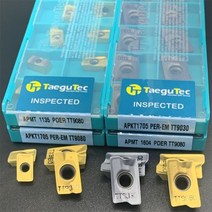 카바이드 인서트 공구 APMT1135 APMT1604 PDER TT9080 APKT1705 PER-EM 인덱서 블 밀링 커터 용, 01 APKT1705 PER TT9030, 01 10PCS