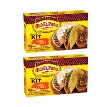 Old El paso Paso 올드엘파소 Taco Dinner Kit 시즈닝 믹스 소프트 하드맛 타코 키트 11.4oz(323g) 2팩