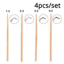 nunify ventilating needle for lace wig kit wig 바늘 홀더와 바늘 함께 가발 만들기 크로셰 바늘 hair tools, 1-2 2-3 3-4 4-5