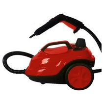 스팀청소기 2000W 강력한 고압 살균/소독 스팀 청소기 FCOH 다기능 bar 휴대용 청소 처리, 110V, 빨간, JP