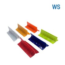 WS 임시차선 오뚜기(100EA) 고휘도 반사지 임시포장 도로 공사 임시 차선 표시, 청색(100EA)