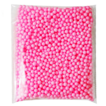 핸디몰 칼라스치로폼 공 5mm(선물포장 유리병장식등), 분홍색