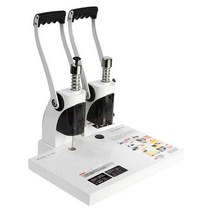 영수증 펀칭기계 회계 영수증 접착기계 문서 결속기, 기본형4CM튜브110개+가위+바늘