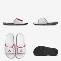 국내 매장판 나이키 조던 하이드로 III Cement White and University Red 슬리퍼