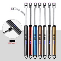 다코다 KC인증 충전식 플라즈마 점화기 캔들라이터 토치라이터 가스렌지점화기 플라즈마라이터 전자라이터, 1충전식 토치라이터/실버