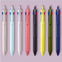 유니 제트스트림 3색볼펜 (SXE-507) 0.5mm/0.7mm 잉크70% 증량 대용량, 3색볼펜 SXE3-507-07mm, 레몬옐로우