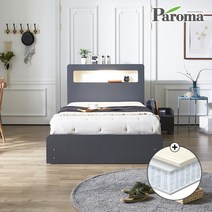 [파로마가구] [파로마] 로건 평상형 슈퍼싱글 수납침대 CLTEX매트리스_착불배송