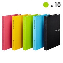 문화산업 문화 네오 멀티레버클립화일 F832-73 A4 연두 *10개 레버파일 보관철, 1개, 1개