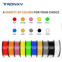 프린트보드 필라멘트 Tronxy PLA 3D 1.75mm 1kg FDM 프린터용 막힘 없음 부드러운 인쇄 재료 친환경 소재114100, [03] Blue PLA 2KG, 03 Blue PLA 2KG