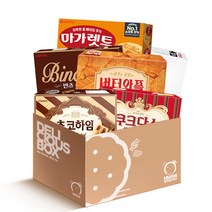 롯데 크라운 대용량 곽과자 모음 6종 세트, 곽과자 6종, 1세트