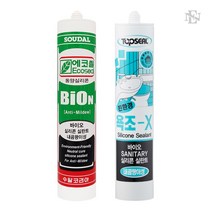 (수달 바이오탑씰 욕조X) 친환경 곰팡이방지 실리콘 낱개, 수달 에코씰BIO 투명, 1개