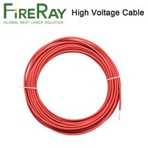 3 미터 40KV 22AWG 고전압 케이블 Co2 레이저 전원 공급 장치 및 레이저 튜브 및 조각 절단용 빨간색 포지, 01 3 Meters