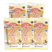 부산어묵 야채특대어묵 350g x 5봉 왕대 사각어묵 대원어묵 수제어묵, 5개