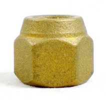 동파이프 연결용 국산 신주 사라 너트 고압 5/8 10ea 국내산, 10개