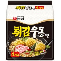 농심 튀김우동면 멀티팩 4개입 118g, 1개