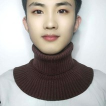 남성 여성 가짜 칼라 스카프 니트 탄성 거짓 따뜻한 겨울 사이클링 Windproof Ruffles 분리형 랩