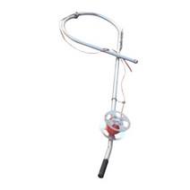 볏짚 묶기 조임기 왕겨 볏짚판매 짚단 벼짚 사각 지피, 업그레이드된 막대 바인더 x 10개의 밧줄, 1개