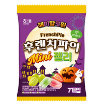 해태 후렌치파이 미니젤리 196g, 1개