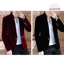 Makone 상표등록 30대남자 상의 겨울 정장 코듀로이아우터 마의 코듀로이마이 스판 코디 남성 마이 셋업