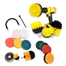 전동드릴 청소솔 14종세트 청소 브러쉬 욕실 주방 화장실 바닥솔 세차 타일클리너 전기드릴