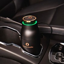 향기가 조절되는 차량용 스마트 디퓨저 방향기세트 3가지 리필 향카트리지를 내맘대로 교체, 블랙(그린품절), 플라워샵