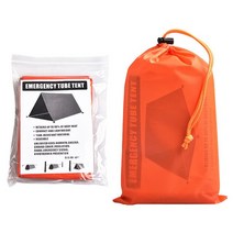 생존용품 등산비상 2 인 긴급 대피소 Bivy 생존 Mylar 텐트 키트 침낭 방수 야외 SOS 열 담요 재사용 가능, [02] Survival tent