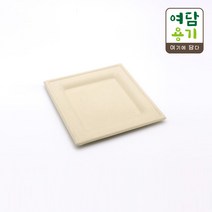펄프사각접시 SP-2, Sk_32 - B0923 / 500개