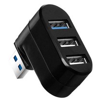 Lopbinte USB HUB 3/6 포트 고속 허브 3.0 다중 분배기 블랙, 검정