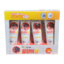 닥터오렌지 곰팡이젤 150g 4개입 욕실 타일 줄눈 곰팡이 제거 항균