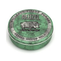 리우젤 그린 유성 남성 포마드 왁스 340g 12oz 잔머리 픽서 정리 20대 미국, 340g(12oz)