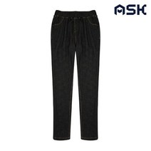 에스크 주니어 사선스판 밍크퍼 레깅스