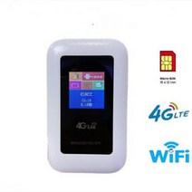 4G 휴대용 라우터 150Mbps 모바일 핫스팟 미니 LTE 와이파이 모뎀 SIM 카드, 01 Asia version