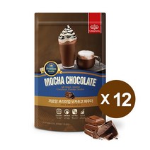 [까로망] 프리미엄 모카초코 파우더 500g (12개박스), 단품