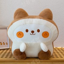 토스트 인형 피규어 장난감 쿠션 선물, 30cm, 토스트 개