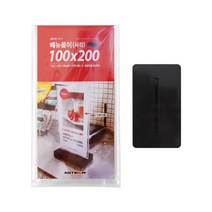 메뉴꽂이 (사각) 0518 아크릴케이스 100x200(mm) 1개입, 10개