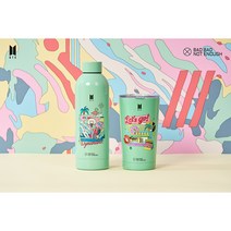 핫트랙스 BTS(방탄소년단) - BBNE BTS DYNAMITE WATER BOTTLE [EMERALD GREEN]