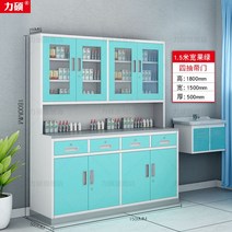 시약장 약품가구장 배기형 민트 블루 화이트 약국 케비넷 화학물질 보관, 1.3mm, 1.5미터 민트
