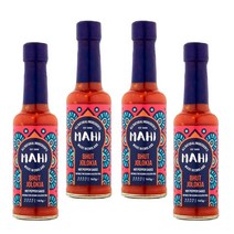 MAHI Bhut Jolokia Hot Pepper Sauce 핫페퍼 소스 165ml 4병, 1개