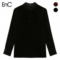 (EnC) 벨벳 블라우스(ENBA84V54W)