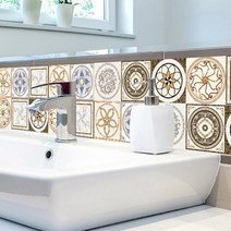 북유럽 스타일 타일 시트지 포인트 CZT 20cmX5m, 3. CZT-003