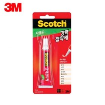 1 1 투명 무색 3M 미니 강력접착제 아크릴접착제 PP 신발본드 타일보수 종이접착제 PE