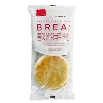 삼립 쫄깃한 잉글리쉬머핀 (60g x 4개입) 240g 맥모닝빵 브런치 간단한아침, 단품