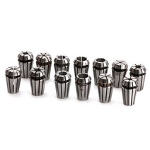 0.5kw 공기 냉각 스핀들 ER11 척 콜렛 CNC 500W 스핀들 모터 + 52mm 클램프 + 전원 공급 장치 DIY CNC 용 속도 조절기, CHINA_13pcs ER11 Collets