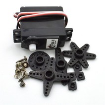 RC 드론 디지털 서보 기어 360도 연속 회전 mg995 금속 for arduino high torque for robot diy, 없음