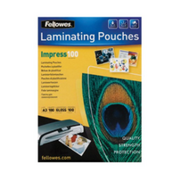 펠로우즈 100미크론 코팅용 필름, A4, 300개입