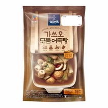CJ 삼호 가쓰오모둠어묵탕 오뎅요리 어묵요리 오뎅탕 간편식 413g 1세트